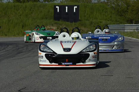 Deltagerne i Peugeot Spider Cup afslutter 2008-sæsonen med et løb over to timer på Padborg Park.